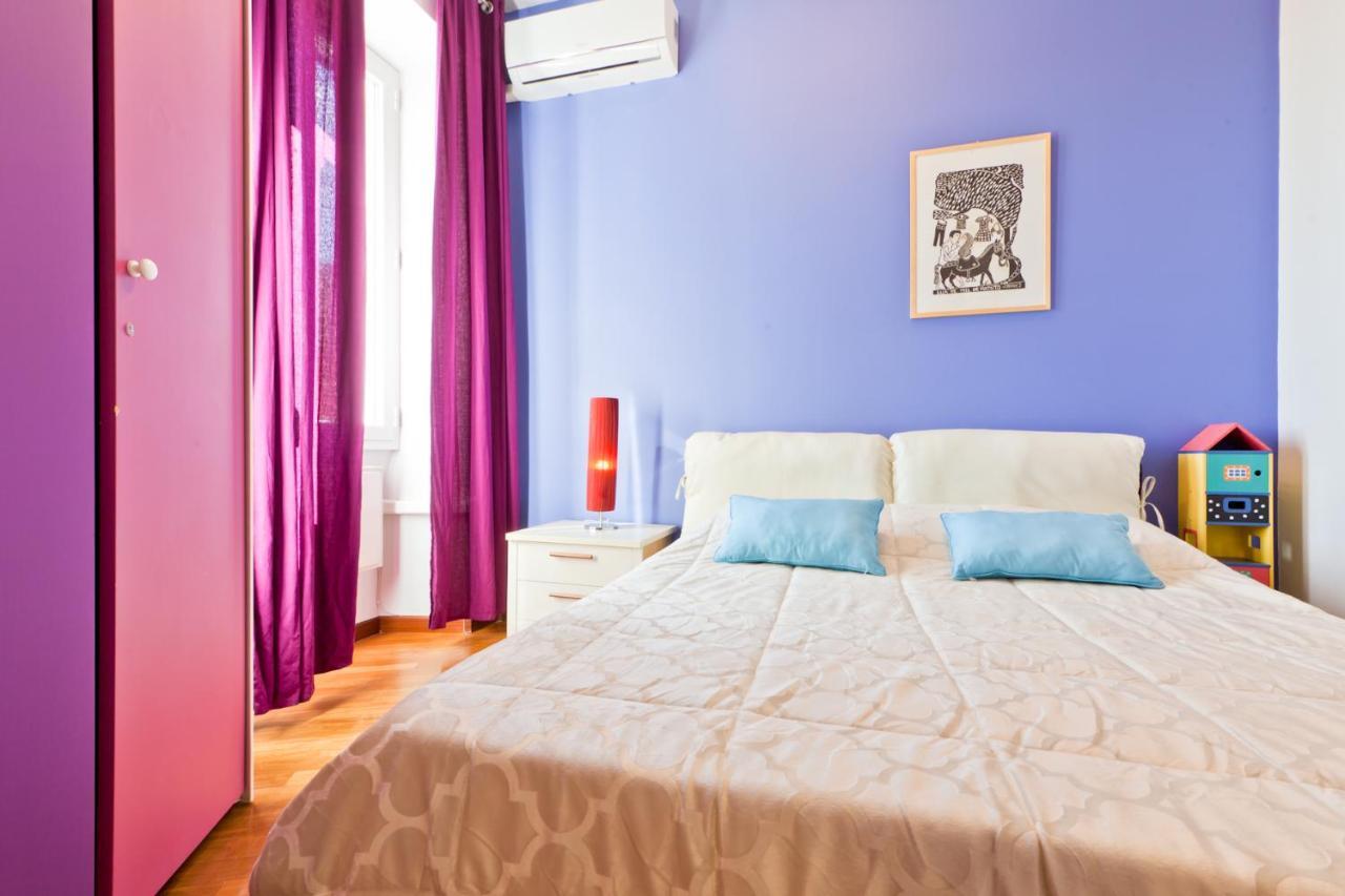 Porta Portese Colorful Flat Rom Eksteriør billede