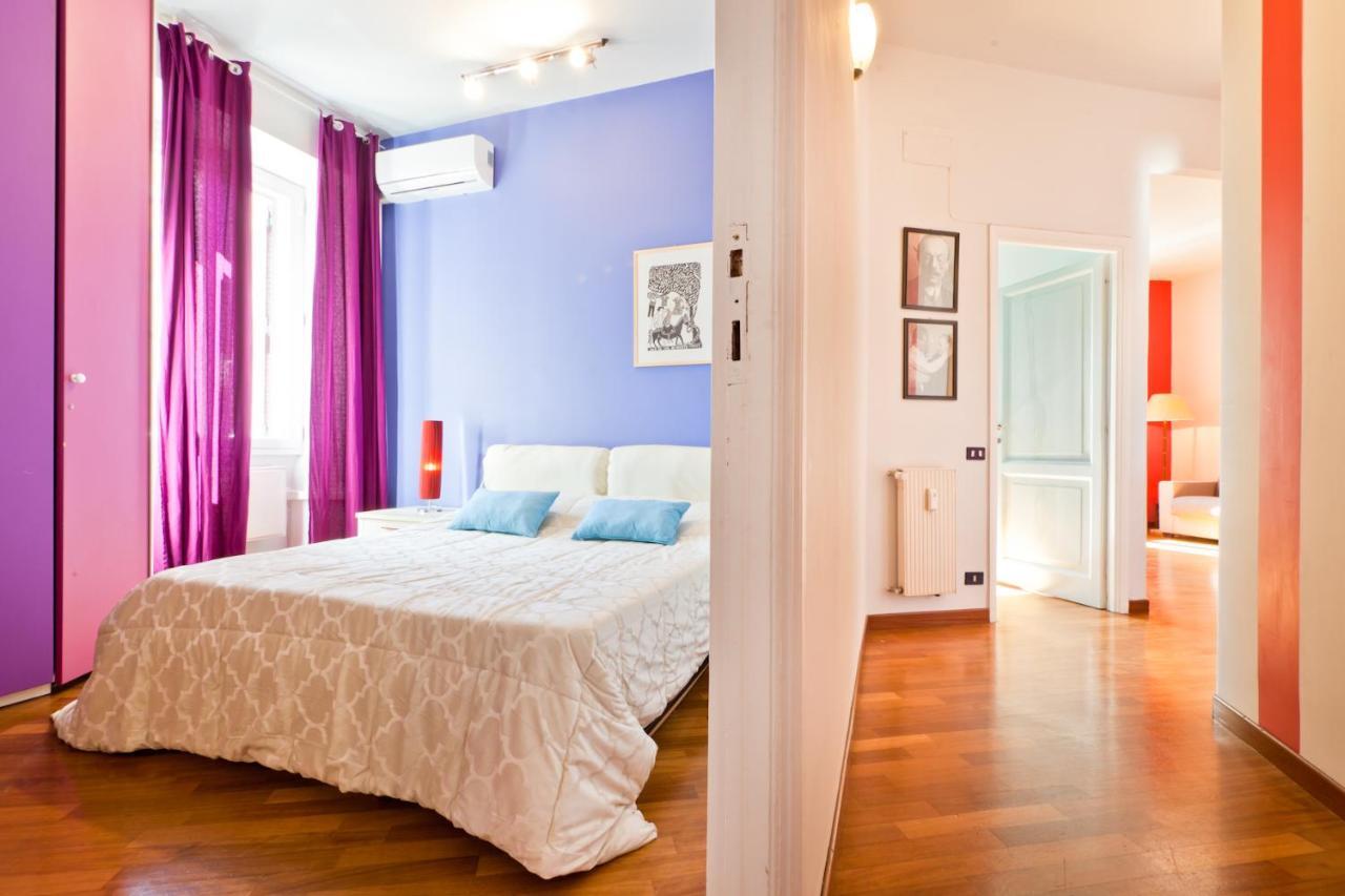 Porta Portese Colorful Flat Rom Eksteriør billede