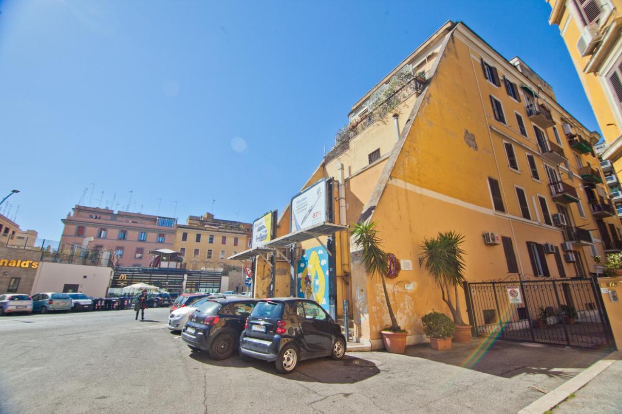 Porta Portese Colorful Flat Rom Eksteriør billede