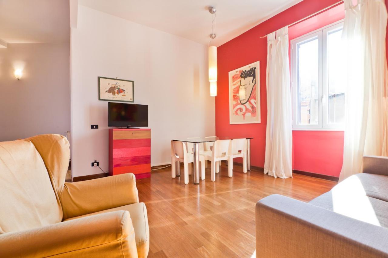 Porta Portese Colorful Flat Rom Eksteriør billede