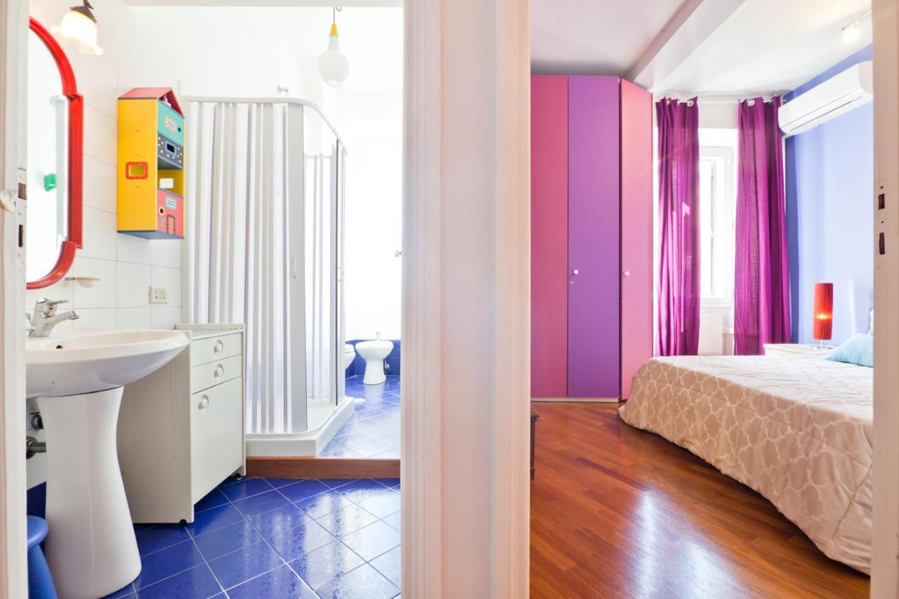 Porta Portese Colorful Flat Rom Eksteriør billede