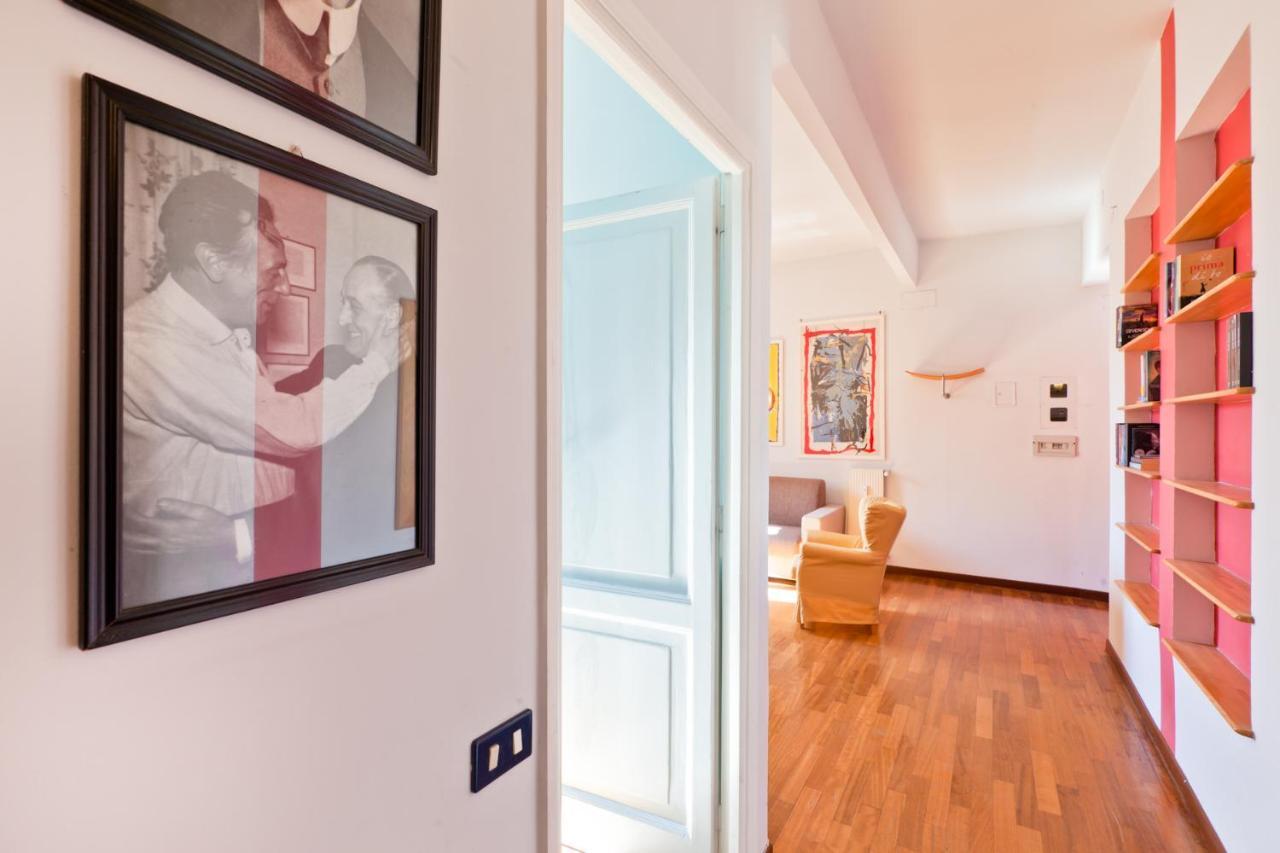 Porta Portese Colorful Flat Rom Eksteriør billede