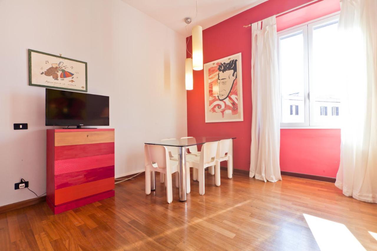 Porta Portese Colorful Flat Rom Eksteriør billede